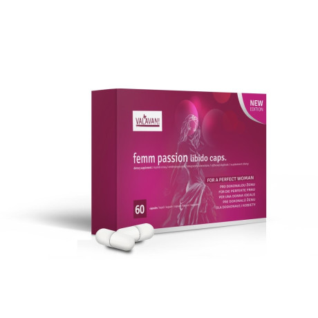Akční balíček pro ženy Femm Passion Libido cps. 60kapslí + MAGNETIFICO Pheromone Allure 50ml - " feromony pro ženy "