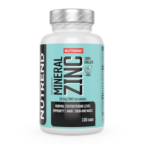 Nutrend MINERAL ZINC 100% CHELATE