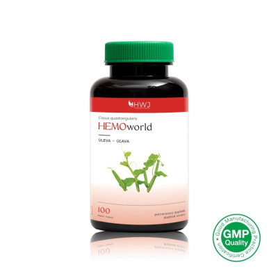HEMOworld Cissus Quadrangularis 100 kapslí, PegraStore.cz