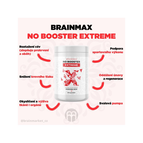 BrainMax NO Booster Extreme, 510 g