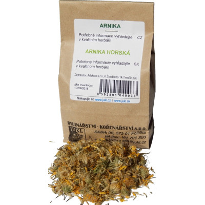 Jukl bylina ARNIKA 50 g, PegraStore.cz