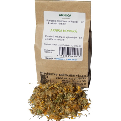 Jukl bylina ARNIKA 50 g, PegraStore.cz
