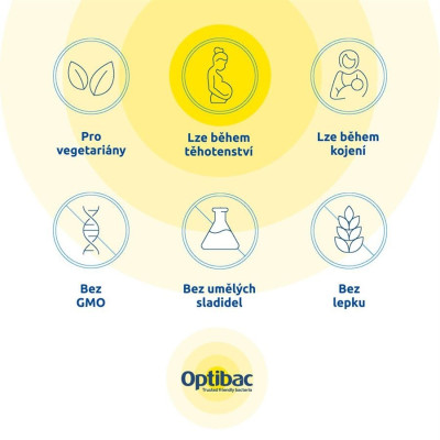 Optibac Adult Gummies (Želé s probiotiky pro dospělé) 30 gummies 99g