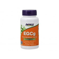 NOW Extrakt zeleného čaje s EGCg, 400 mg, 90 rostlinných kapslí
