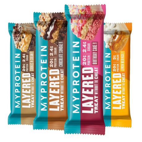MYPROTEIN 6 LAYER BAR - ŠESTIVRSTVÁ PROTEINOVÁ TYČINKA, PegraStore.cz