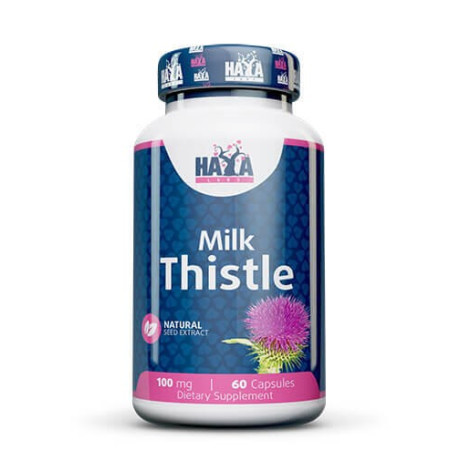 HAYA LABS MILK THISTLE 100MG 60 caps