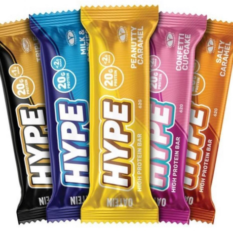 OATEIN HYPE PROTEIN BAR 60g slaný karamel