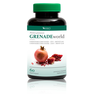 GRENADEworld - Granátové jablko z nejžádanějších BIO odrůd - cholesterol, kardiovaskulární systém, cévy a krevní tlak