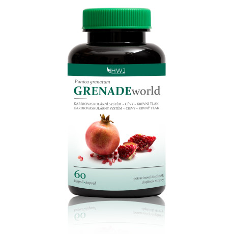 GRENADEworld - Granátové jablko z nejžádanějších BIO odrůd - cholesterol, kardiovaskulární systém, cévy a krevní tlak