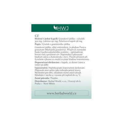 GRENADEworld - Granátové jablko z nejžádanějších BIO odrůd - cholesterol, kardiovaskulární systém, cévy a krevní tlak