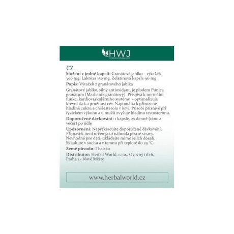 GRENADEworld - Granátové jablko z nejžádanějších BIO odrůd - cholesterol, kardiovaskulární systém, cévy a krevní tlak