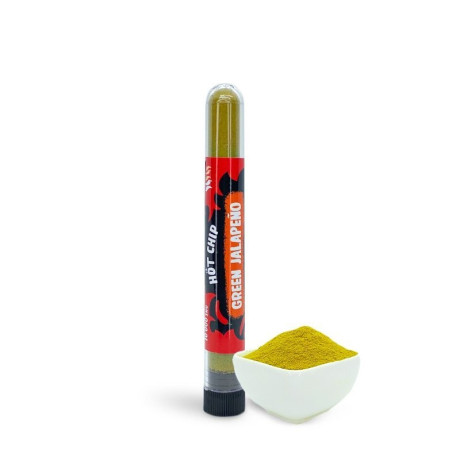 Hot chip green  JALAPEÑO CHILLI PRÁŠEK 10 G