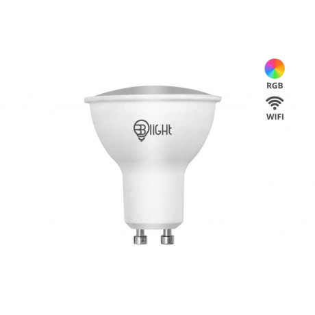 Chytrá žárovka Blight LED, závit GU10, 5,5 W, WiFi, APP, stmívatelná, barevná