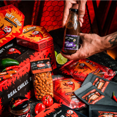 Hot chip EXTRÉMNĚ PÁLIVÝ DÁRKOVÝ BALÍČEK