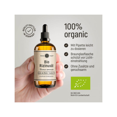 BIO Ricinový olej 100ml, PegraStore.cz