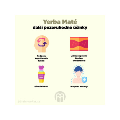 BrainMax Pure Yerba Maté, Energy, 1000 g