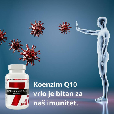 7 Nutrition  KOENZYM Q10 Ubichinon 60 rostlinných tobolek