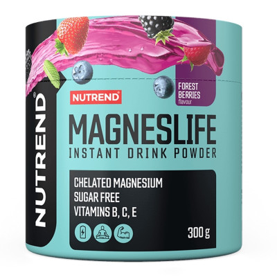 Nutrend MAGNESLIFE INSTANT DRINK POWDER 300 g, PegraStore.cz
