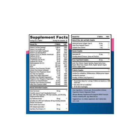 Haya Labs Women's Multivitamin 60 tab.