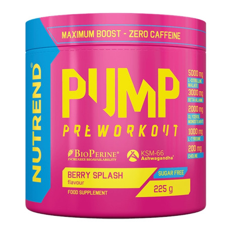 Nutrend Pump Preworkout 225 g