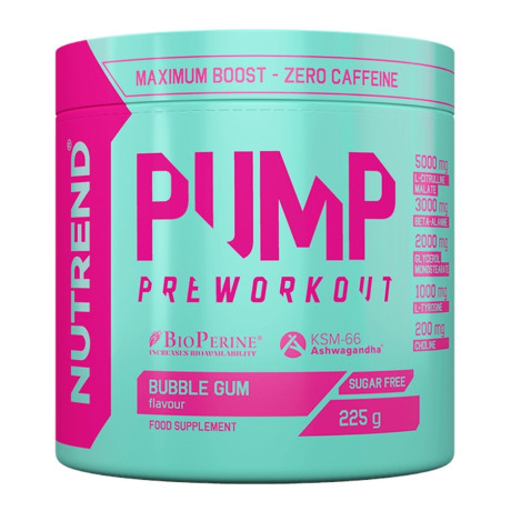 Nutrend Pump Preworkout 225 g
