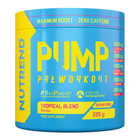 Nutrend Pump Preworkout 225 g