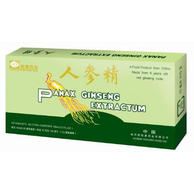 Panax Ginseng - Ženšen pravý ampule 10 x 10 ml, PegraStore.cz