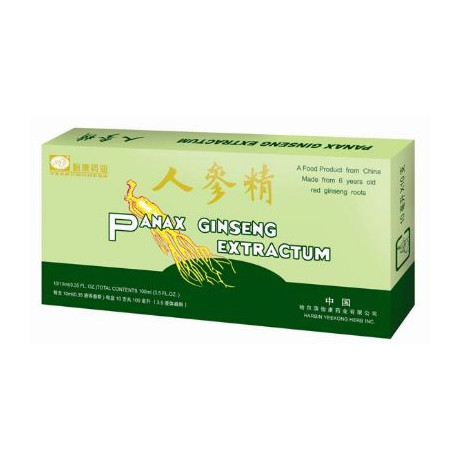 Panax Ginseng - Ženšen pravý ampule 10 x 10 ml, PegraStore.cz