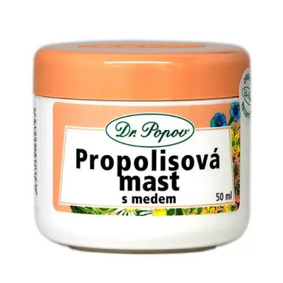 Dr,Popov Propolisová mast s medem, 50 ml, PegraStore.cz