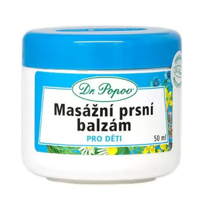 Dr.Popov Masážní prsní balzám pro děti, 50 ml, PegraStore.cz
