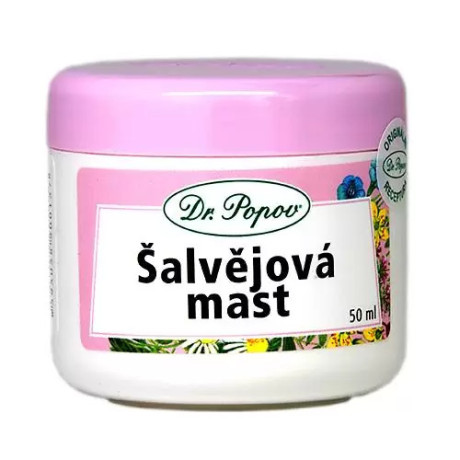 Dr.Popov Šalvějová mast, 50 ml, PegraStore.cz