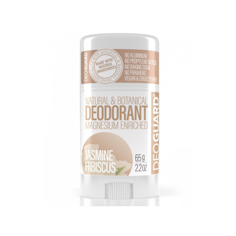 Deoguard PŘÍRODNÍ TUHÝ DEODORANT - JASMÍN A IBIŠEK 65g