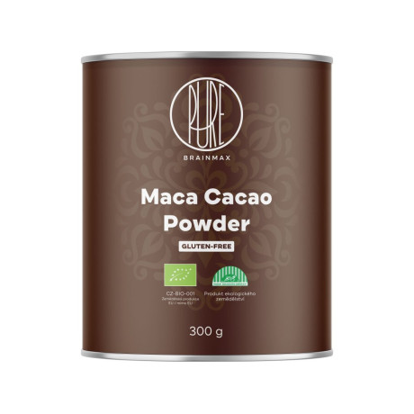 BrainMax Pure Maca Cacao, Kakao s Macou BIO, 300 g