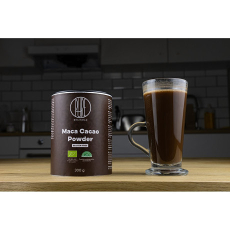 BrainMax Pure Maca Cacao, Kakao s Macou BIO, 300 g