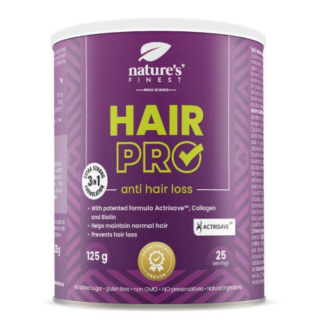 Nature's Finest Hair Pro - Anti Hair Loss, Prevence vypadávání vlasů, 125 g, PegraStore