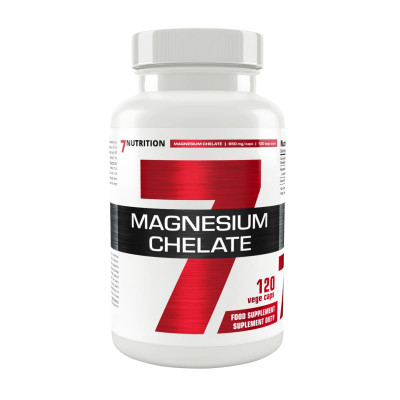 7 Nutrition Magnesium Chelát 120 rostlinných tobolek, PegraStore.cz