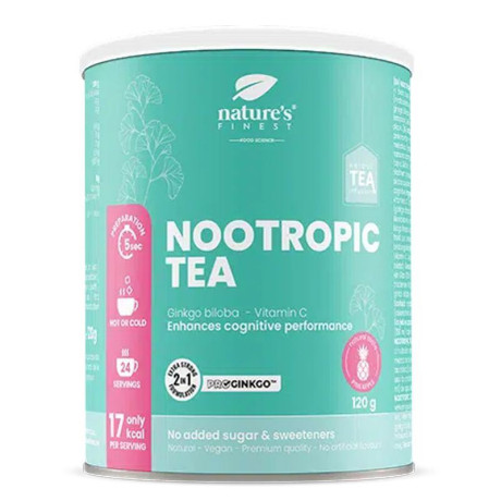 Nature's Finest Nootropic Tea 120g, Pegrastore