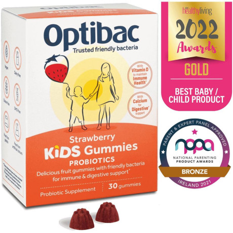 Optibac KIDS Gummies (Želé s probiotiky pro děti) 30 gummies 75g