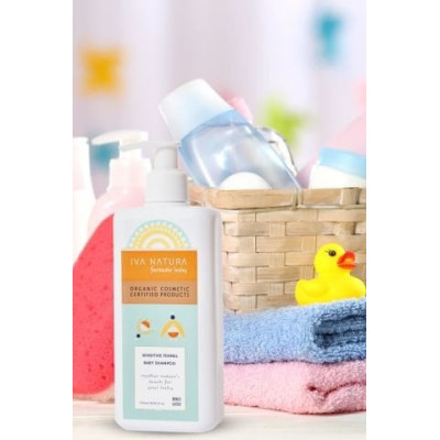 IVA NATURA Organický dětský šampón s aloe vera a fenyklem, 350 ml