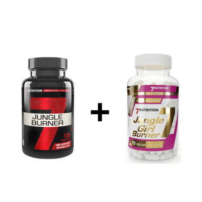 Akční balíček 7NUTRITION Jungle Girl Burner + Jungle Burner, PegraStore.cz
