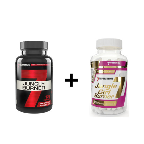 Akční balíček 7NUTRITION Jungle Girl Burner + Jungle Burner, PegraStore.cz