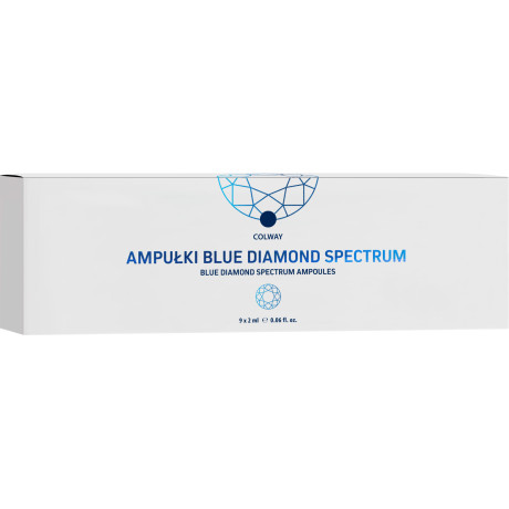 Colway BLUE DIAMOND SPECTRUM Modrý diamant Kosmetické ampulky