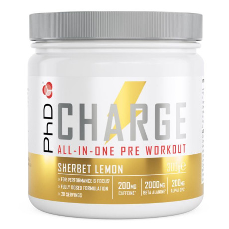 PhD Nutrition Charge Pre-Workout 300g