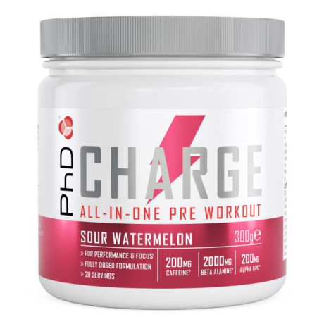 PhD Nutrition Charge Pre-Workout 300g