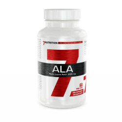 7 Nutrition Alpha Lipoic Acid (Kyselina Alfa Lipoová), 600 mg, 60 rostlinných kapslí