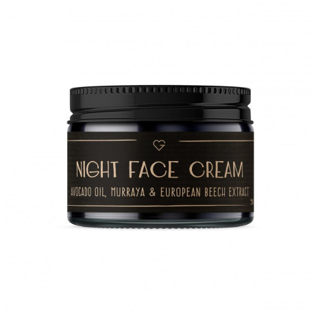 Goodie Night Face Cream - Noční krém s avokádovým olejem, muraja a extraktem z buku lesního 50 ml