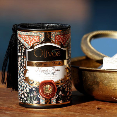 OLIVOS Ottoman Bath TREE OF LIFE Přírodní mýdlo s olivovým olejem 2x100g, PegraStore.cz