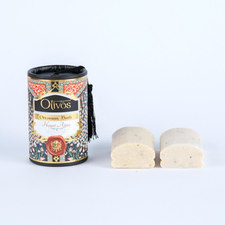 OLIVOS Ottoman Bath TREE OF LIFE Přírodní mýdlo s olivovým olejem 2x100g