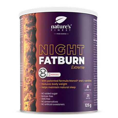 Nature's Finest Night Fatburn Extreme 125g, PegraStore.cz
