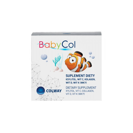 Colway Babycol - Přírodní Pastilky pro Děti na Cucání k Podpoře Imunity